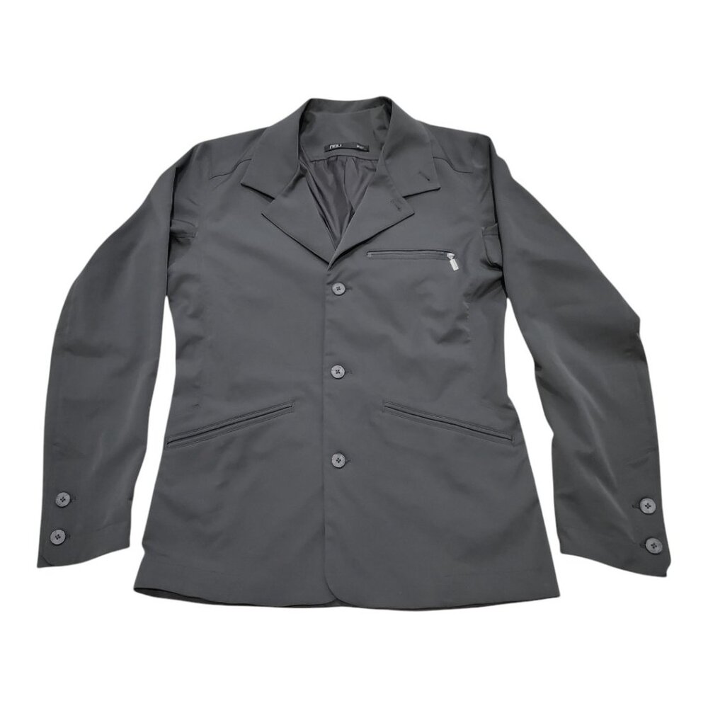 NAU SZ M Men's Weather Resistant Riding Jacket Blazer Dark Olive Green